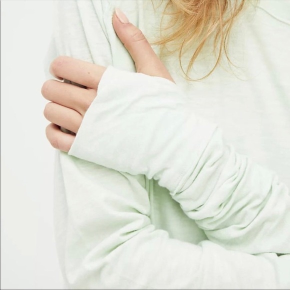 We The Free Arden Tee in Succulent size med - Picture 2 of 3